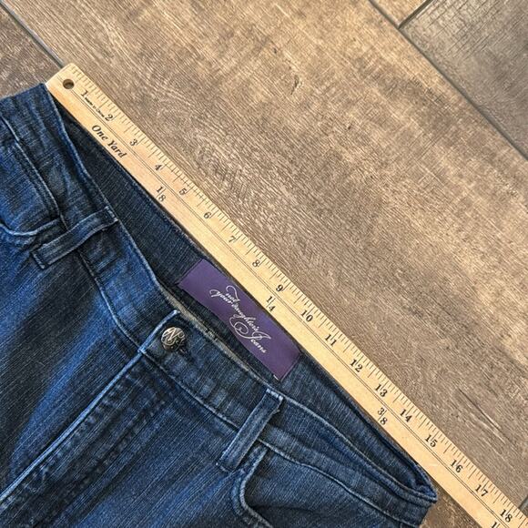 NYDJ Women's High Rise Bootcut Jean Dark Wash Size 14 - Picture 7 of 10